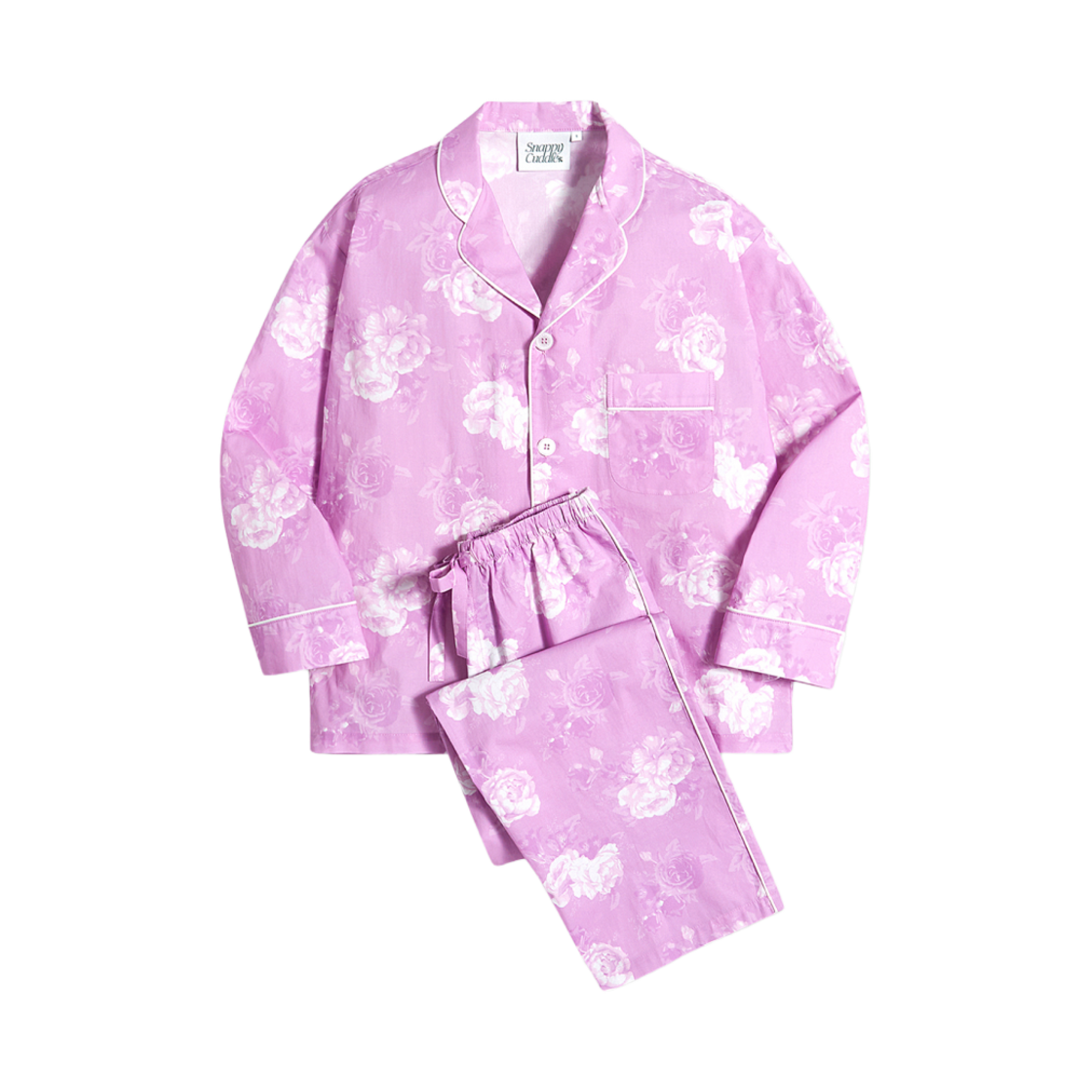 스내피커들 파자마 세트 향기의 흔적(Snappy Cuddle Pajama Set Shape of Scent)