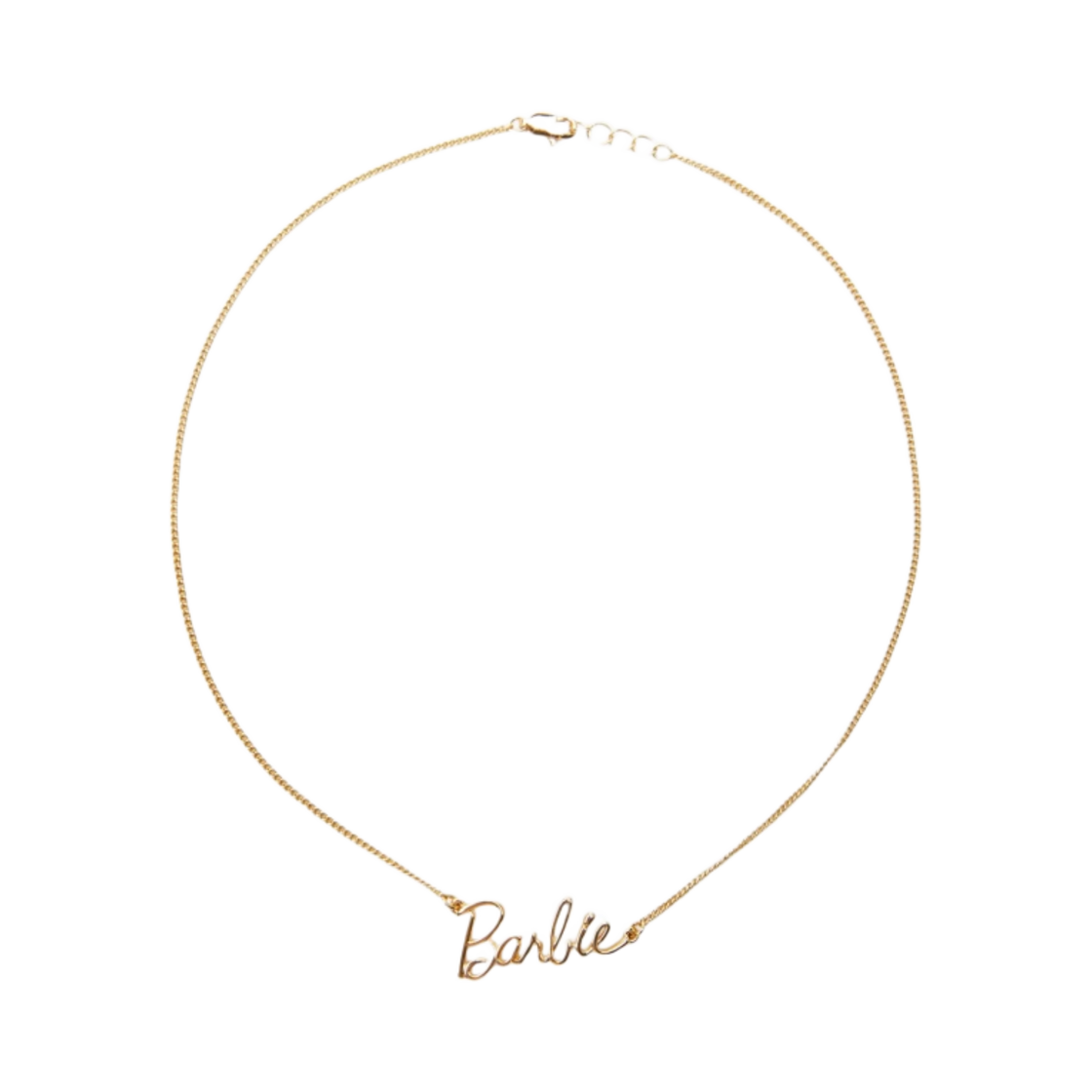 자라 x 바비 매텔 체인 네클리스 골든(Zara x Barbie Mattel Chain Necklace Golden) - 1