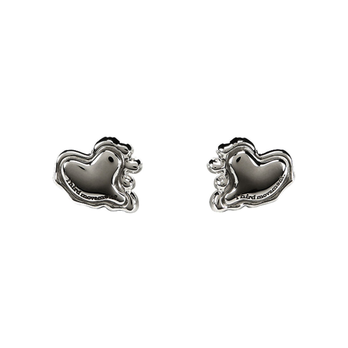 TM2B1ER03SV Third movement Melting Heart Earring