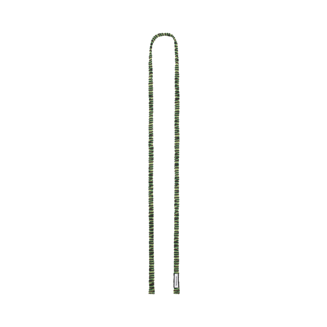 써드무브먼트  스키니 니트 스카프 그린(Third movement Skinny Knit Scarf Green)