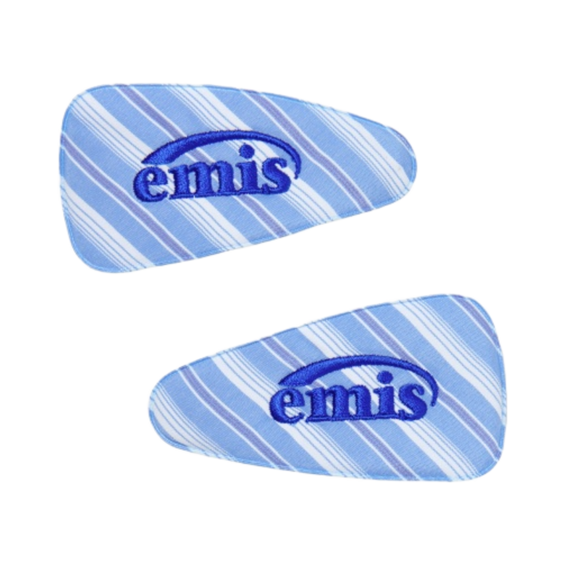 - Emis Pin Stripe Wide Hairpin Blue