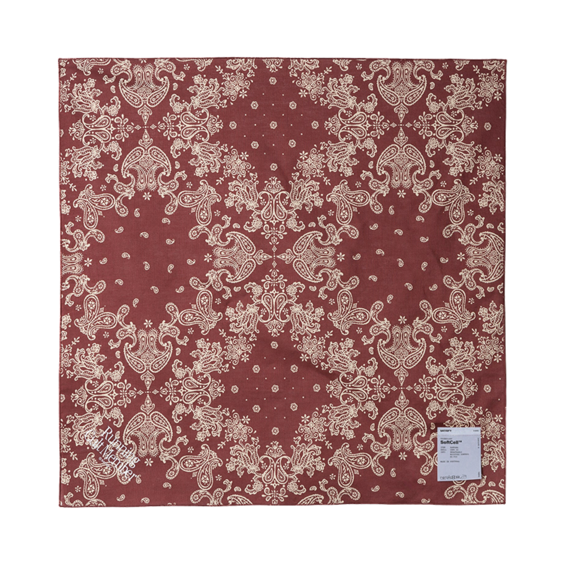 새티스파이 소프트셀 반다나 레드(Satisfy Softcell Bandana Red) - 2