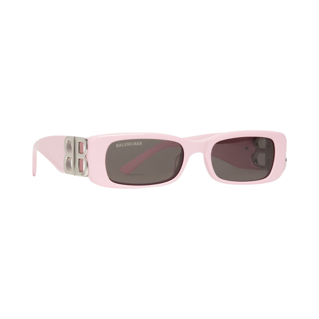 (W) 발렌시아가 다이내스티 렉탱글 선글라스 핑크((W) Balenciaga Dynasty Rectangle Sunglasses Pink) - 2