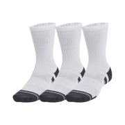 Under Armour UA Performance Tech Crew Socks White Jet Gray (3 Pack)