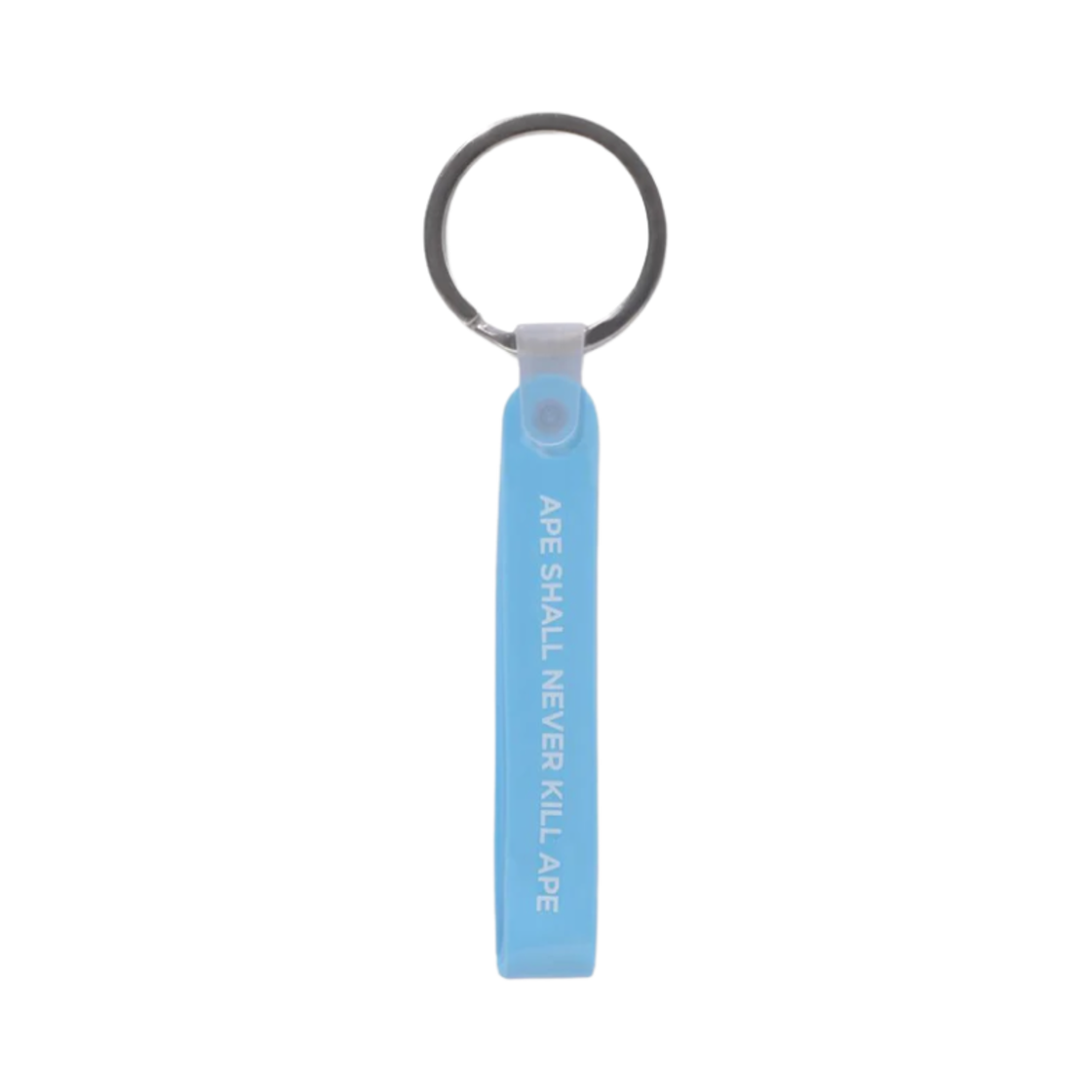베이프 러버 루프 키체인 블루(BAPE Rubber Loop Keychain Blue) - 2