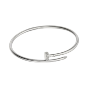 Cartier Juste un Clou Bracelet Small White Gold Diamond