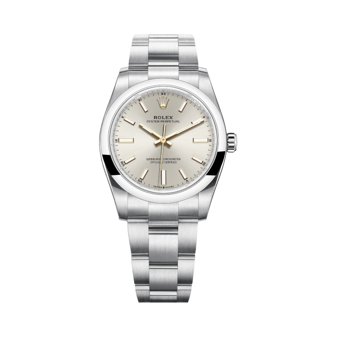 롤렉스 오이스터 퍼페추얼 34mm 124200 실버 오이스터(Rolex Oyster Perpetual 34mm 124200 Silver Oyster)