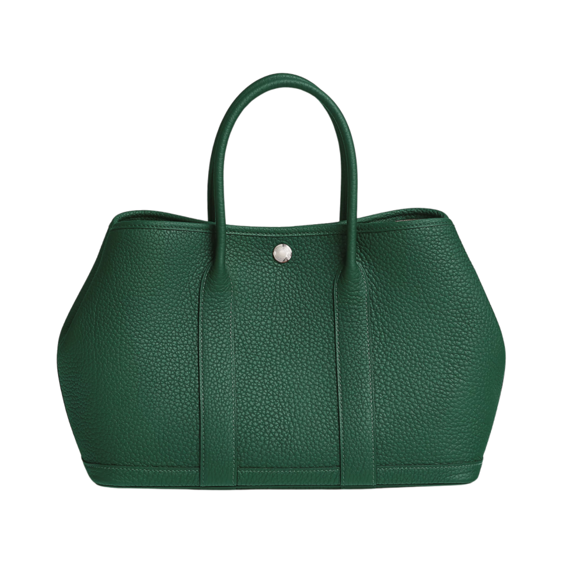 에르메스 가든 파티 30 백 네곤다 & 팔라듐 하드웨어 베르 모옌(Hermes Garden Party 30 Bag Negonda & Palladium Vert Moyen)