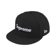 Supreme Championship Box Logo New Era Black - 25SS