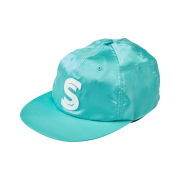 Safarispot Emblem Patch Satin Cap Turquoise
