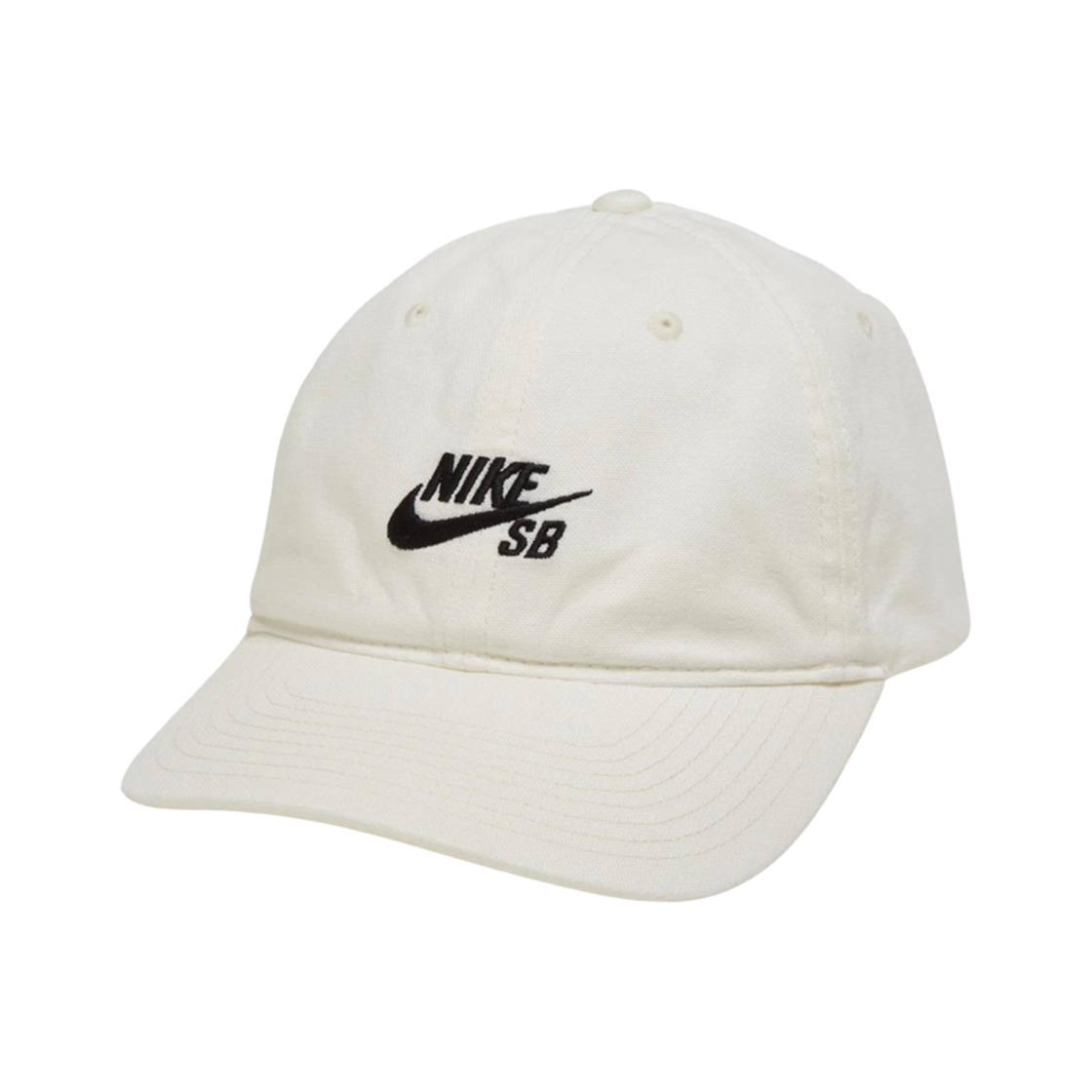 HF7278-133 Nike SB Club Unstructured Skate Cap Sail Black