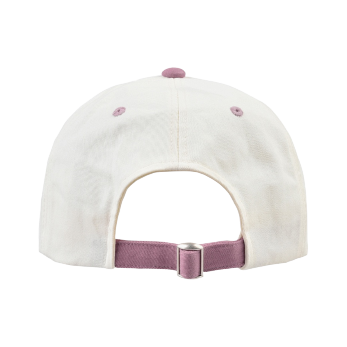 에이에이 웹 로고 투 톤 볼캡 화이트 핑크(Aeae Web Logo Two Tone Ball Cap White Pink) - 4