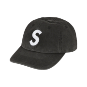 Supreme Pigment Print S Logo 6-Panel Black - 22FW