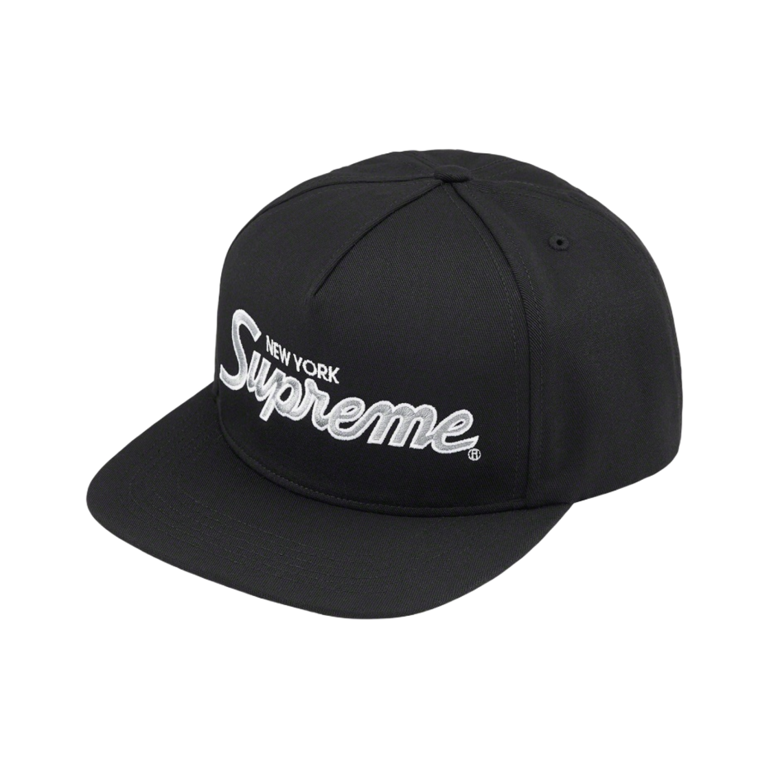 슈프림 클래식 팀 5-패널 캡 블랙 - 22FW(Supreme Classic Team 5-Panel Black - 22FW) - 1