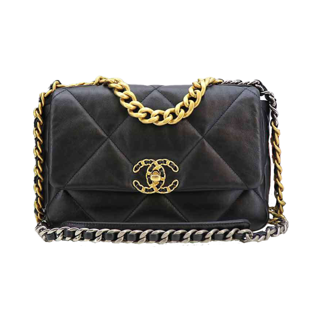 ITPVWFME2L9P Chanel 19 Bag Medium Black