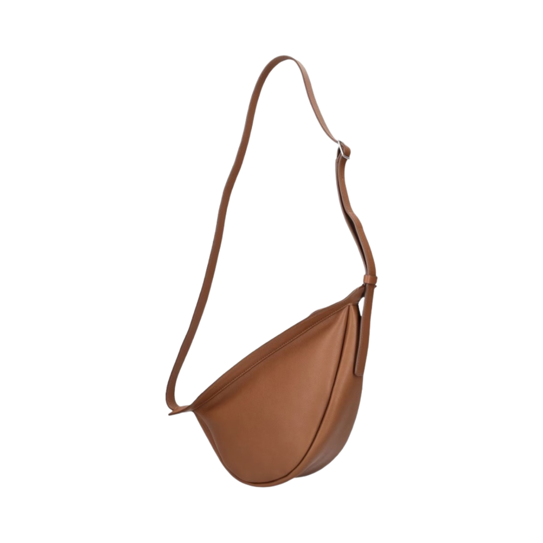 더 로우 스몰 슬라우치 바나나 백 레더 체스트넛(The Row Small Slouchy Banana Bag in Leather Chestnut) - 2