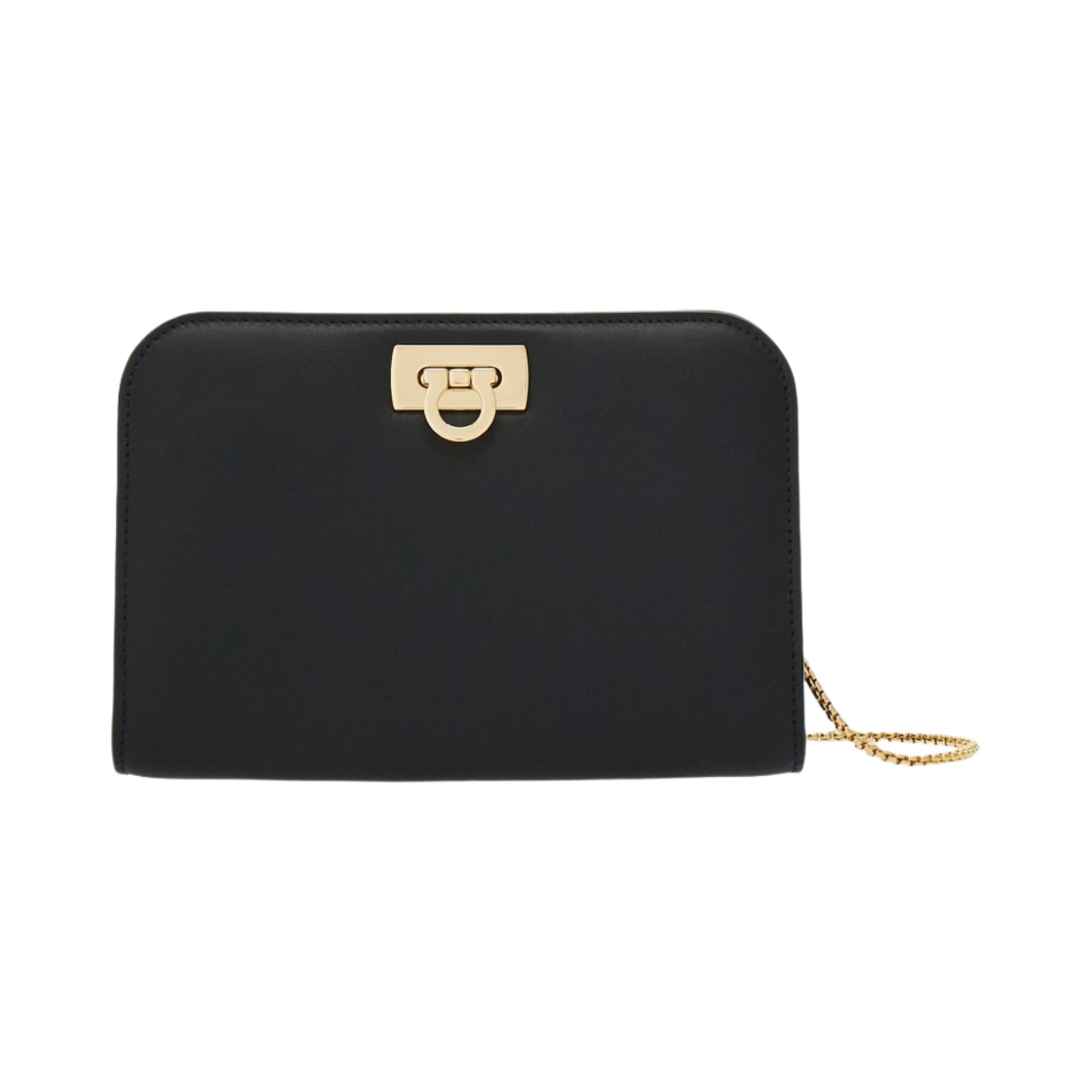 218352-771651 Ferragamo Diana Mini Clutch Black
