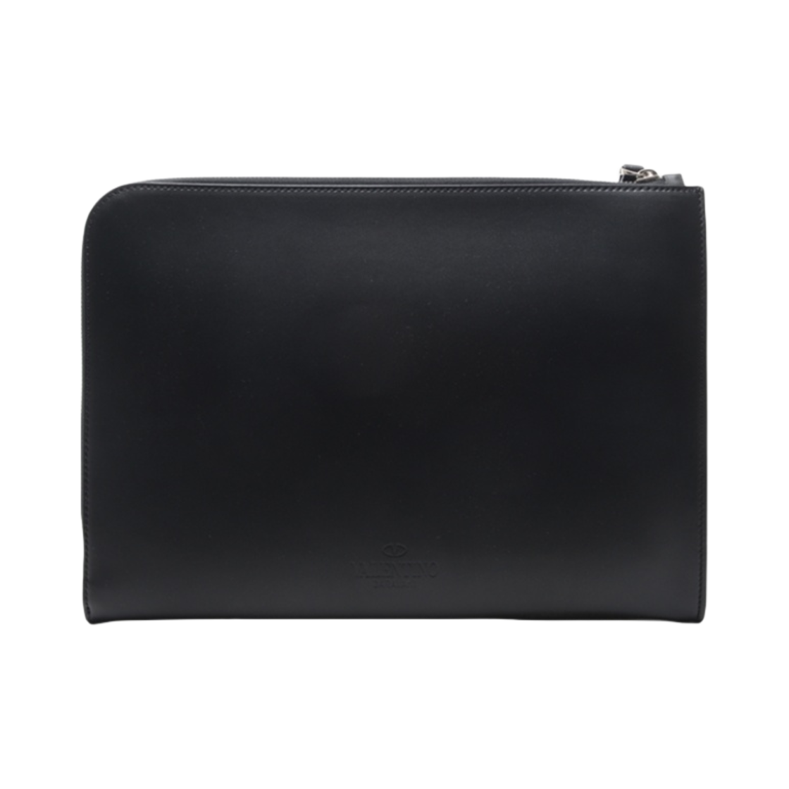 발렌티노 로고 카프스킨 브리프케이스 블랙 멀티컬러(Valentino Logo Calfskin Briefcase Black Multicolor) - 3