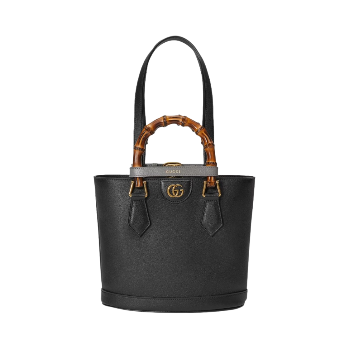 구찌 다이애나 스몰 토트백 블랙 레더(Gucci Diana Small Tote Bag Black Leather) - 1
