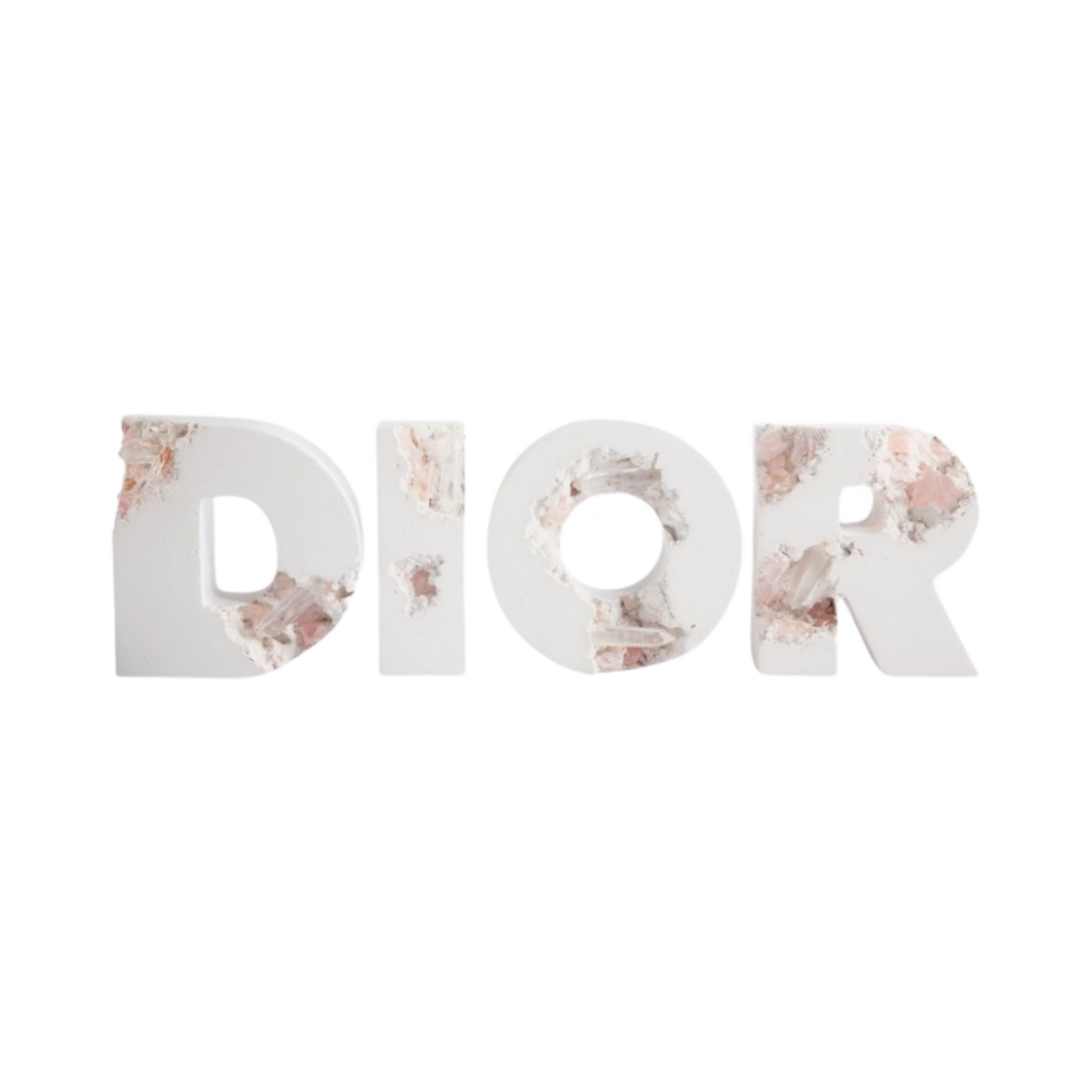 - Daniel Arsham x Dior Future Relic D.I.O.R Eroded Letters (Edition of 250)
