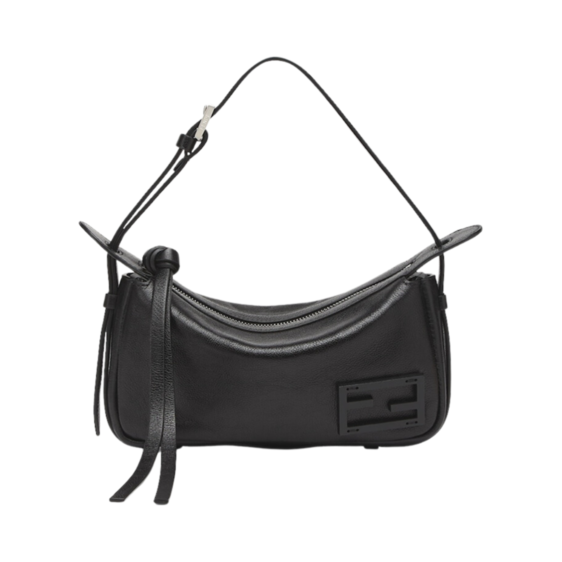8BS097AS7AF1QD0 Fendi Simply Leather Mini Bag Black