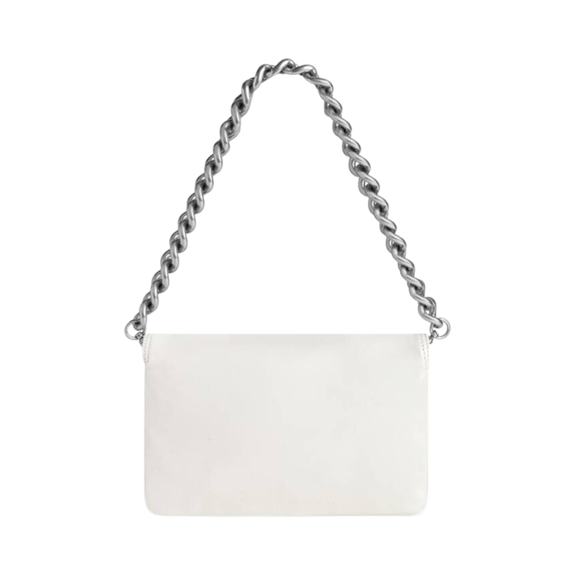 (W) 발렌시아가 BB 소프트 스몰 플랩백 옵틱 화이트((W) Balenciaga BB Soft Small Flap Bag Optic White) - 3