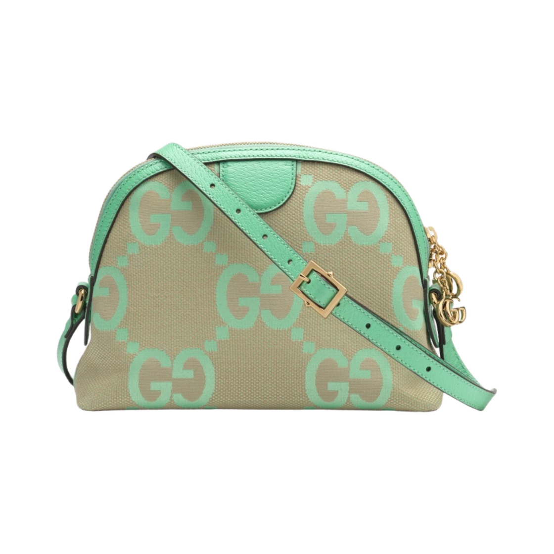 구찌 오피디아 점보 GG 스몰 숄더백 카멜 민트(Gucci Ophidia Jumbo GG Small Shoulder Bag Camel Mint) - 3