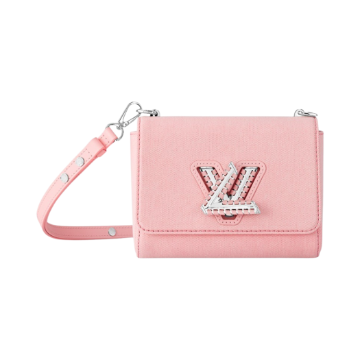 Louis Vuitton Twist PM Other Leathers Rose Pink Denim