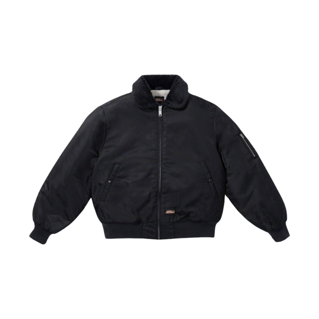 KM3DOTBSPA1BK Supreme x Dickies Fur Collar Bomber Jacket Black - 23FW