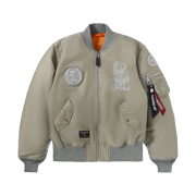 BAPE x Alpha Industries MA-1 Jacket Olive Drab