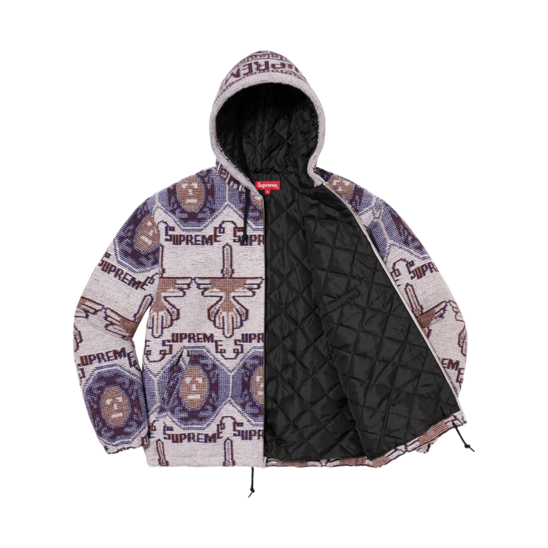 슈프림 우븐 후드 자켓 더스티 라일락 - 22FW(Supreme Woven Hooded Jacket Dusty Lilac - 22FW) - 2