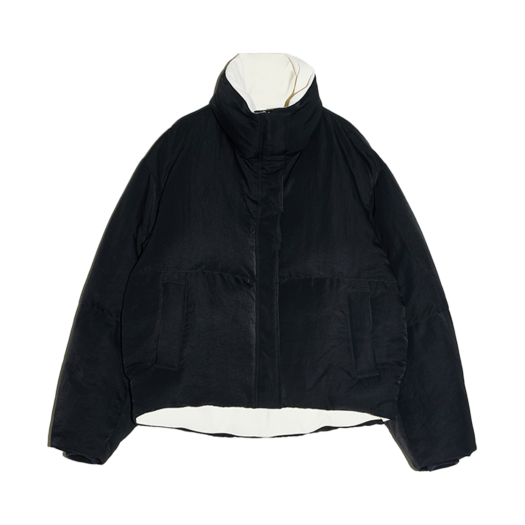 BDWTPD003BK En Or Women Colourway High Neck Puffer Jacket