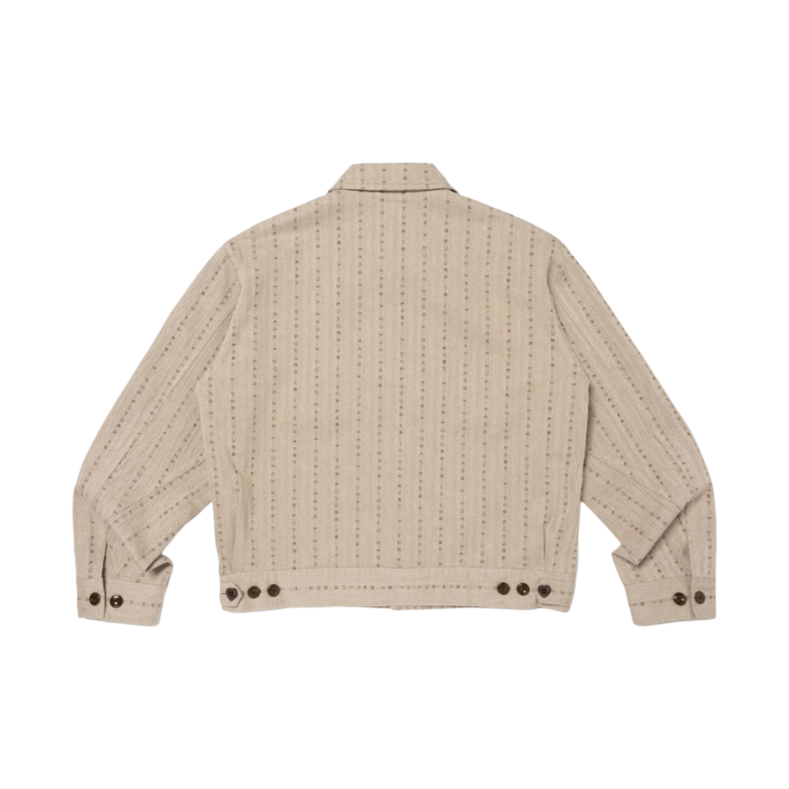 휴먼 메이드 헤링본 집업 워크 자켓 베이지(Human Made Herringbone Zip-Up Work Jacket Beige) - 2