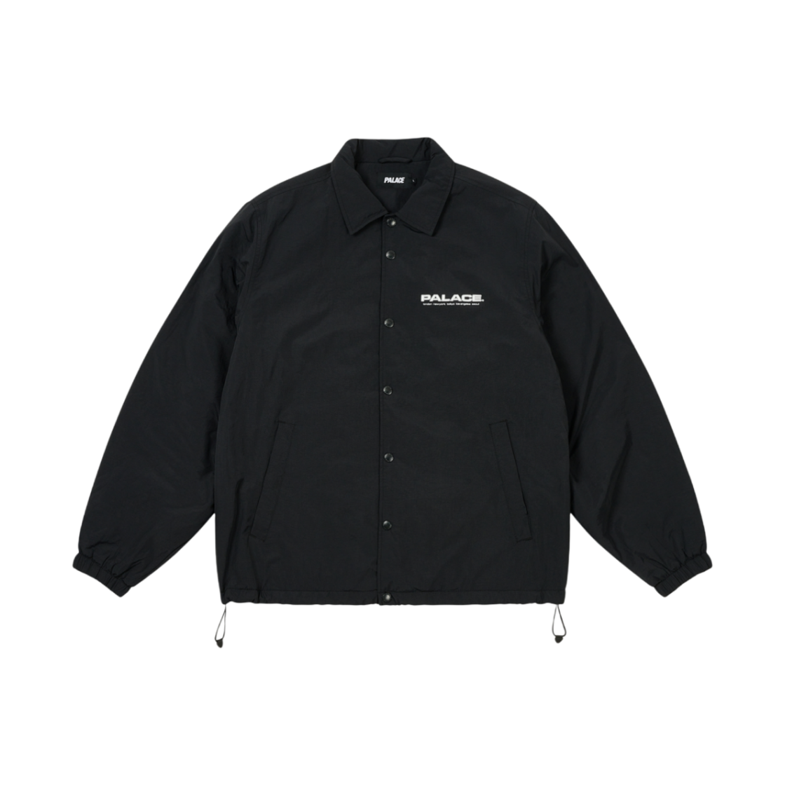 팔라스 플리스 라인드 코치 자켓 블랙 - 24FW(Palace Fleece Lined Coach Jacket Black - 24FW) - 3