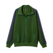 Needles Track Jacket Poly Smooth Ivy Green