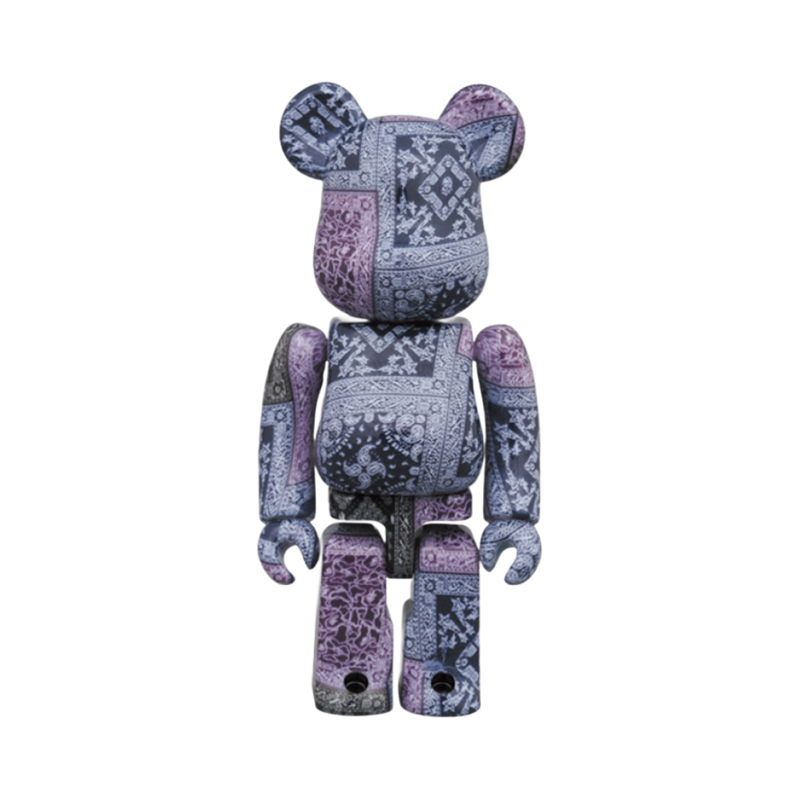 베어브릭 x 베이프 블랙 반다나 100% & 400% 세트(Bearbrick x BAPE Black Bandana 100% & 400% Set) - 2