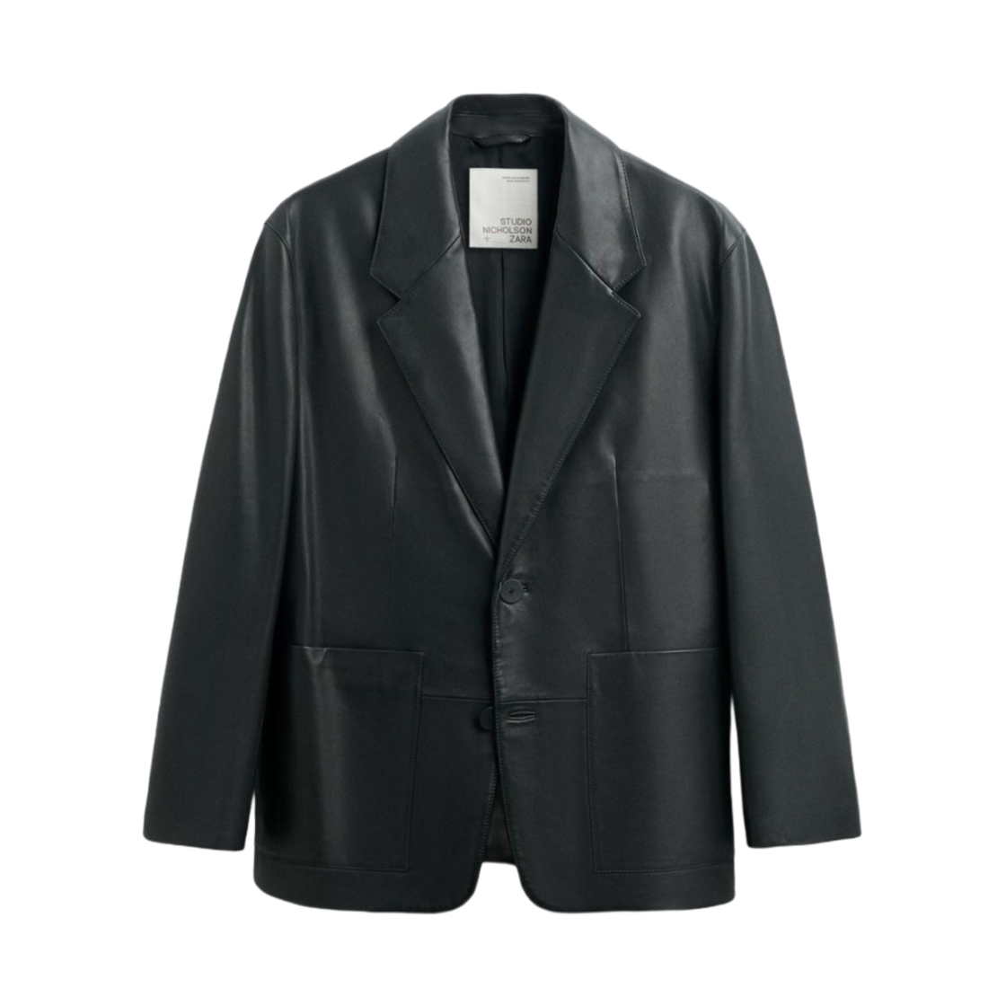 ジャケット・アウター Zara Nicholson blazer 46 자라 x 스튜디오 니콜슨 레더 블레이저 콜 그레이 | Zara | KREAM