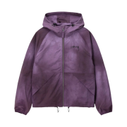 Stussy Wave Dye Beach Shell Jacket Purple