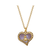 Vivienne Westwood Petra Necklace Gold Lavender