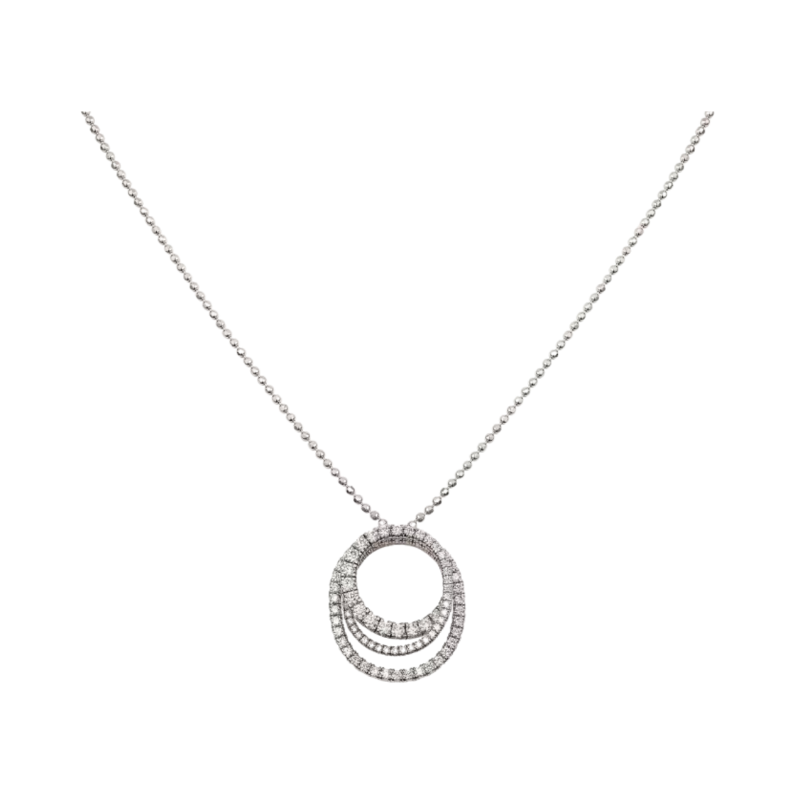 까르띠에 에땅셀 드 까르띠에 네클리스 화이트 골드 다이아몬드(Cartier Etincelle de Cartier Necklace White Gold Diamonds) - 1