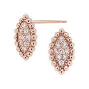 Miko Women Vasty Marquise Diamond Earring Pink Gold