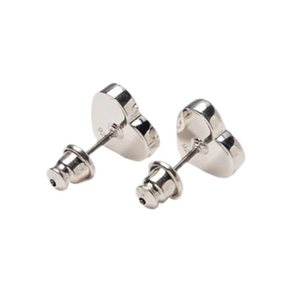 HM28GD069 Human Made Heart Silver Earring Silver - #2
