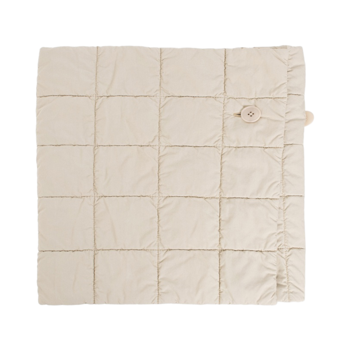 AC371-LF726-908 Lemaire Wadded Scarf Overcast Grey