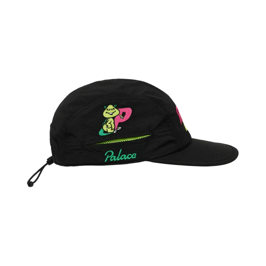 팔라스 x 라파 EF 에듀케이션 퍼스트 오프 바이크 캡 블랙 - 22SS(Palace x Rapha EF Education First Off-Bike Cap Black - 22SS) - 2