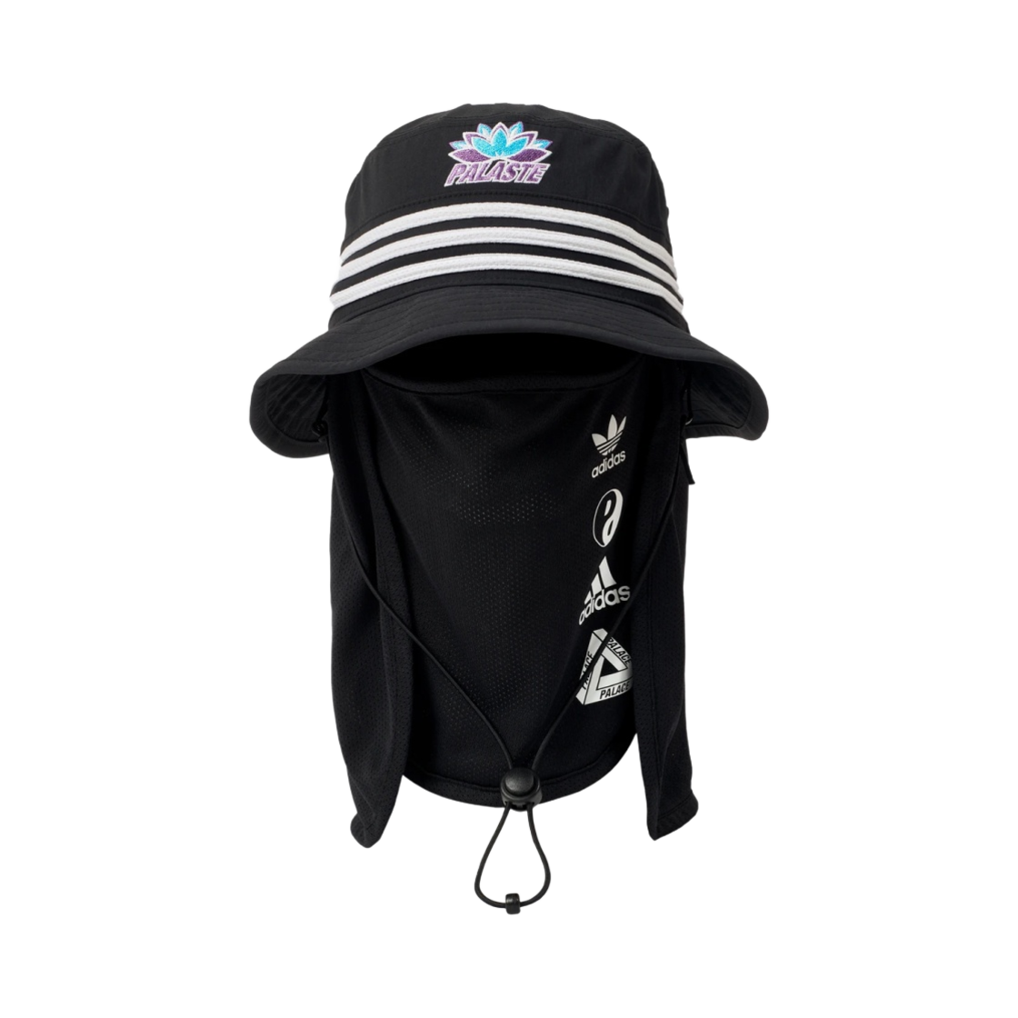 팔라스 x 아디다스 팔라스테 요가 버킷햇 블랙 - 21FW(Palace x Adidas Palaste Yoga Bucket Hat Black - 21FW)