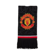 Adidas Manchester United Home Scarf Black