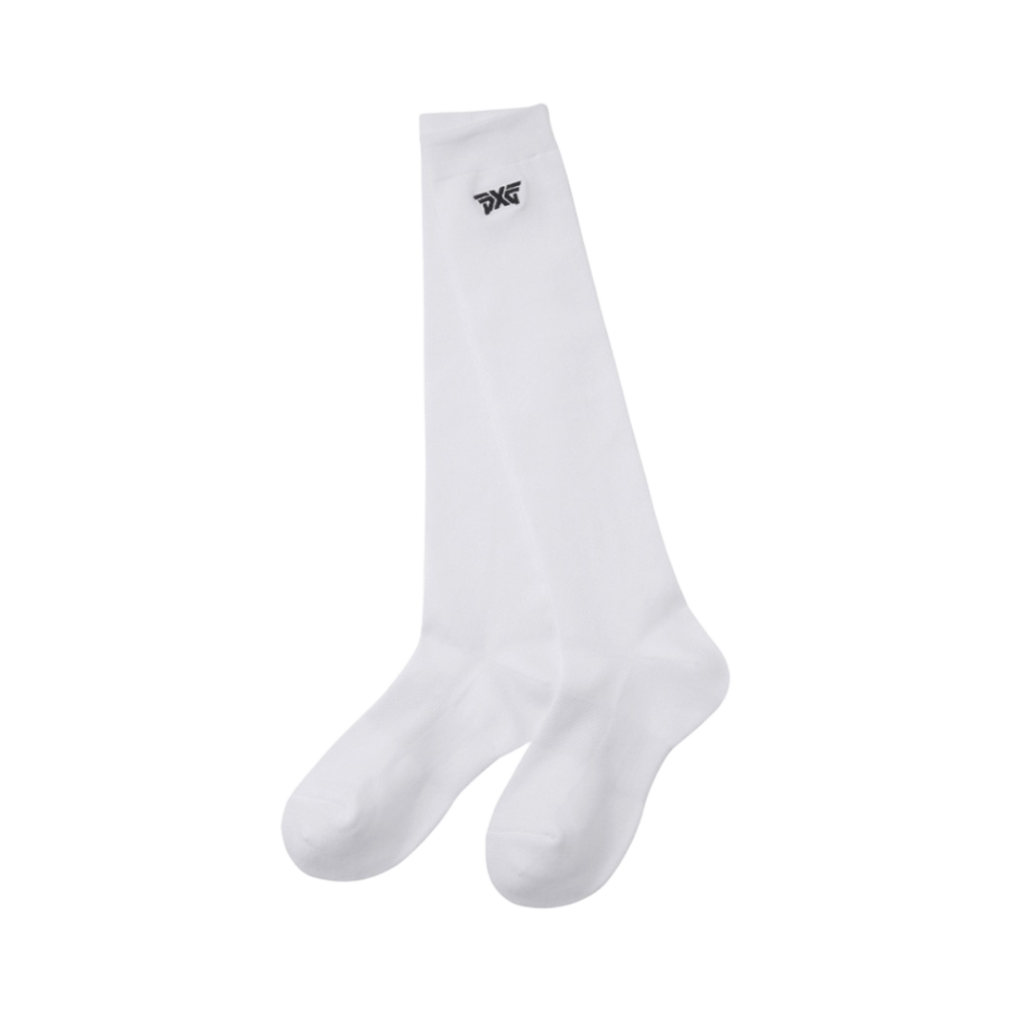 PFPPW880201 (W) PXG Mesh Texture Knee Socks White