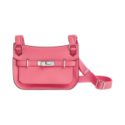 Hermes Jypsiere Mini Bag Swift & Palladium Rose Azalee