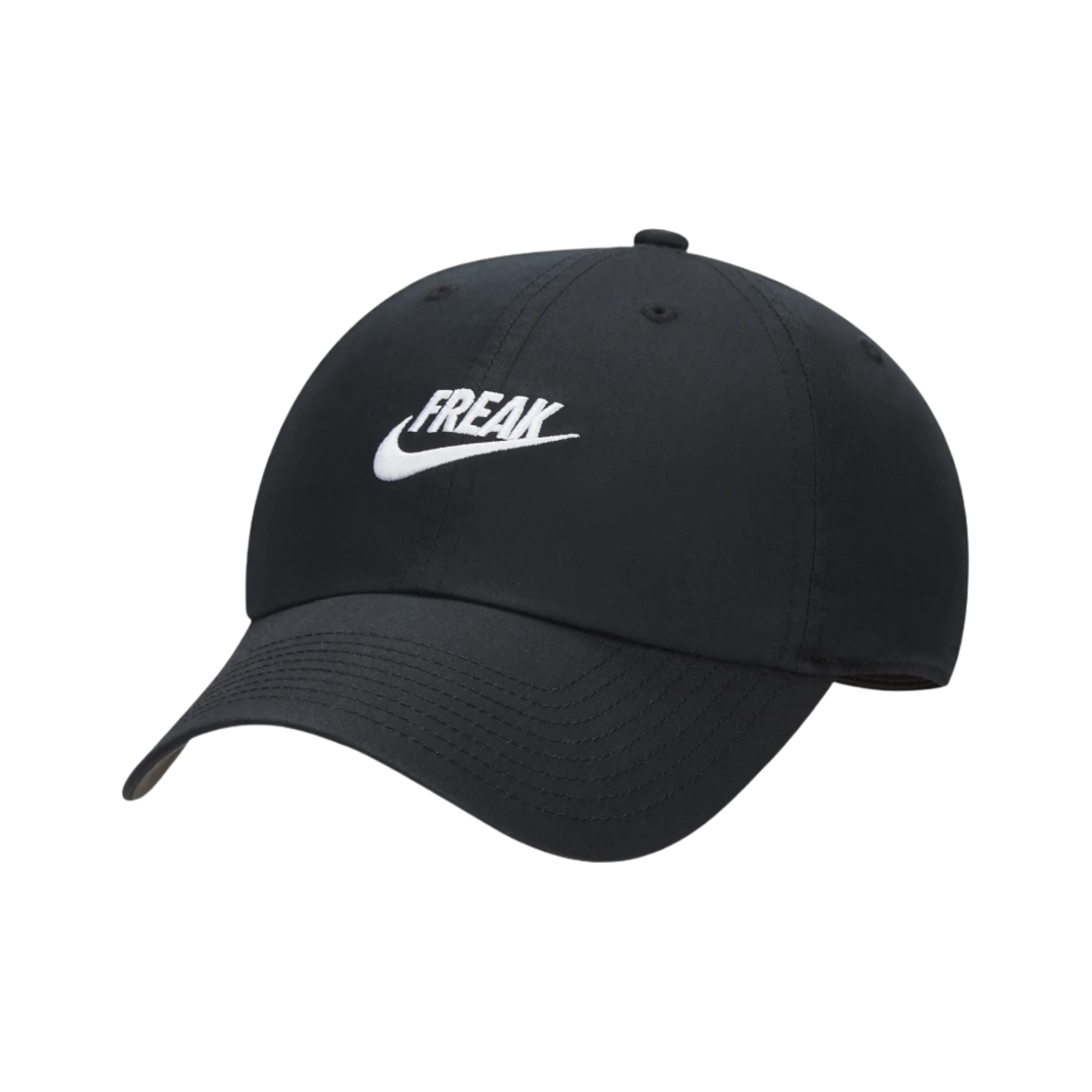 나이키 야니스 아데토쿤보 드라이핏 클럽 언스트럭처 프릭 캡 블랙(Nike Giannis Antetokounmpo Dri-Fit Club Unstructured Freak Cap Black)