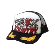 Kapital Country Racer Truck Cap Black White